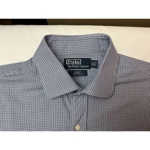 Polo Ralph Lauren Regent Custom‎ Fit Button Up Long Sleeve Shirt 16 1/2